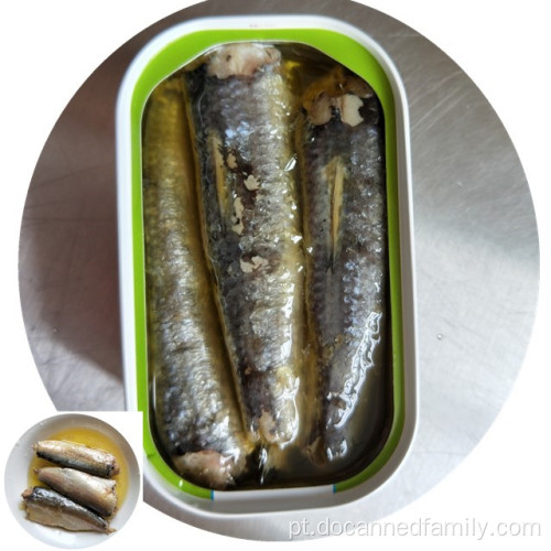 sardinha em lata em óleo de soja 125g